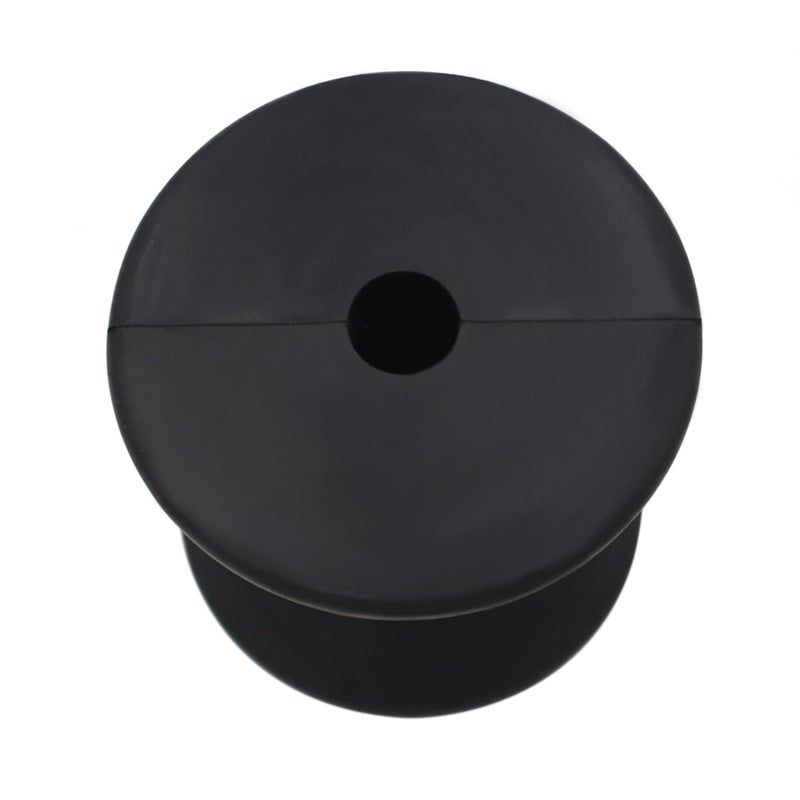 UANOFCN 3" Width Boat Trailer Bow Stop Roller by 1/2" Shaft Non Marking Rubber - Image 4